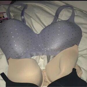 2-Bras- 1-Bali 38D & 1-Auden 38D MSRP $75.00 New without Tags